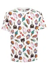Moschino Ice-cream Print Crewneck T-shirt