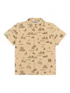 Moschino Illustration-print Shirt In Neutrals