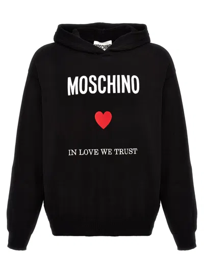 MOSCHINO IN LOVE WE TRUST HOODIE