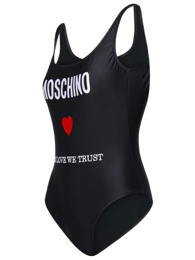 MOSCHINO MOSCHINO 'IN LOVE WE TRUST' ONE-PIECE SWIMSUIT