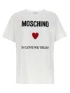 MOSCHINO MOSCHINO 'IN LOVE WE TRUST' T-SHIRT