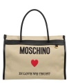 MOSCHINO IN LOVE WE TRUST TOTE BAG