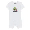 Moschino Infant Puzzle Bobble Onesie In White