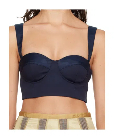 Moschino Inside Out Vest In Nude