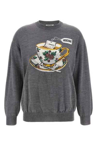 MOSCHINO INTARSIA SWEATER