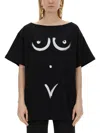 Moschino Couture Interlock Body Print T-shirt In Black