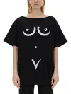 Moschino Interlock Body Print T-shirt In Black