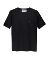 Moschino Item O-neck Short-sleeved T-shirt In Black