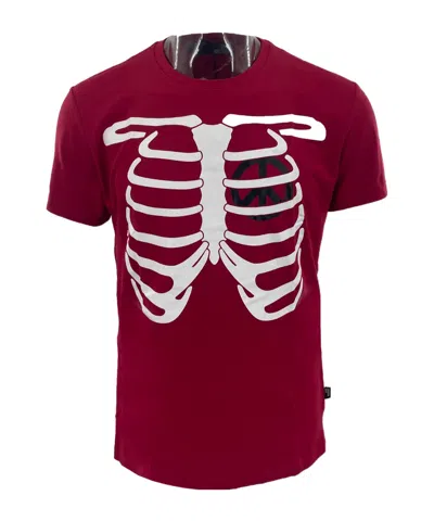 Moschino Item O-neck Short-sleeved T-shirt In Red