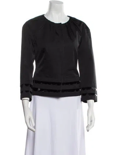 Pre-owned Moschino Jacket In Black