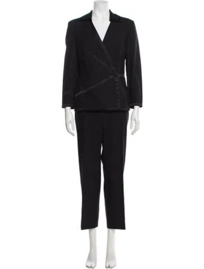 Pre-owned Moschino Jacket In Black