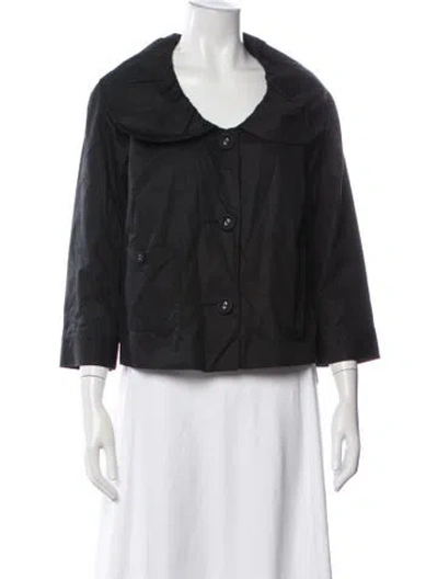Pre-owned Moschino Jacket In Black