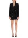 Moschino Couture Jacket Dress In Black