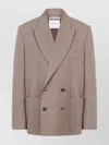 Moschino Jacket Embossed Patch Pockets