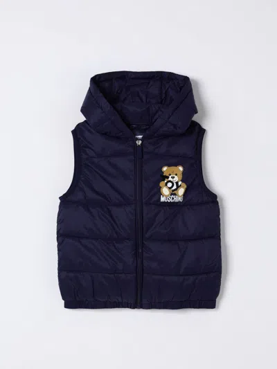 Moschino Jacket  Kids Color Blue