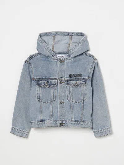 Moschino Kids' Jacke  Kinder Farbe Stone Washed