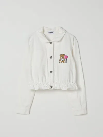 Moschino Jacket  Kids Color White