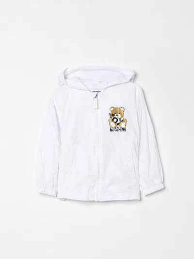 Moschino Babies' Jacke  Kinder Farbe Weiss