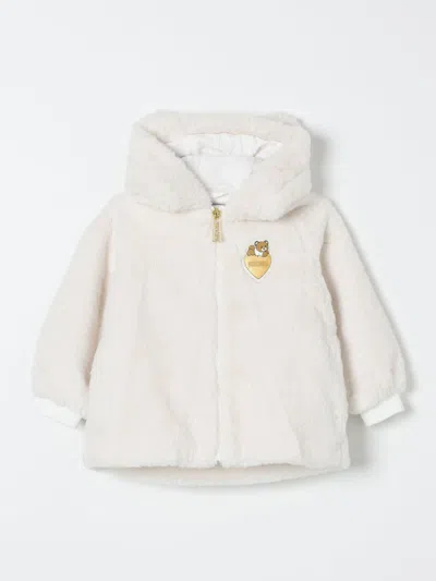 Moschino Babies' Jacket  Kids Color White In Weiss