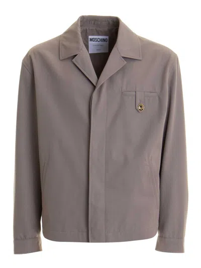 Moschino Jacket In Nude