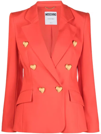 Moschino Jackets In Brown