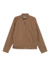 Moschino Zip-fastenning Bomber Jacket In Brown
