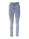 Moschino Basic Jeans In Azul