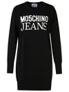 Moschino Jeans Logo Intarsia-knit Minidress