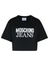 Moschino Jeans Woman T-shirt Black Size S Cotton In Black