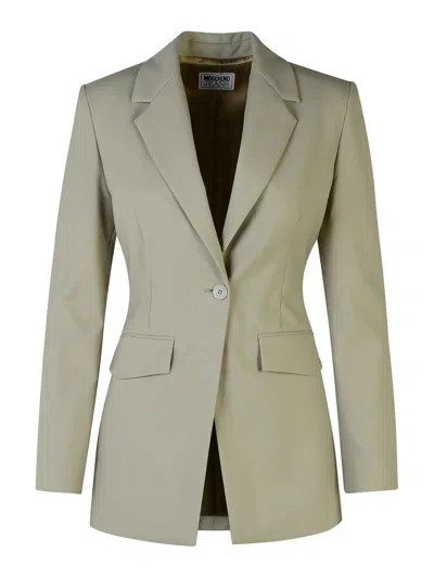 MOSCHINO JEANS BLAZER - GRIS