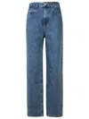 Moschino Jeans Jeans  Woman Color Denim In Blue