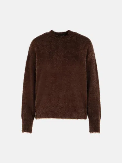 Moschino Brown Polyamide Sweater