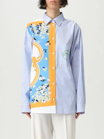 Moschino Jeans Camicia  Donna Colore Fantasia In Multi