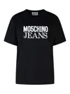 Moschino T-shirt With Logo In Negro