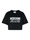Moschino Jeans Woman T-shirt Black Size S Cotton In Black