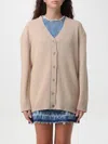 Moschino Jeans Cardigan  Woman Color Beige