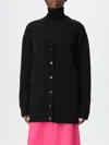 Moschino Jeans Cardigan  Woman Color Black In Black
