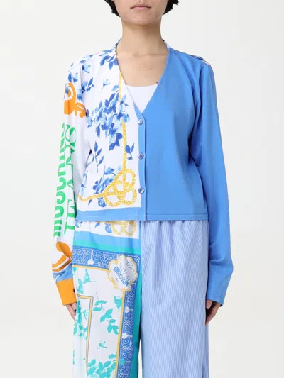 Moschino Jeans Cardigan  Woman Color Multicolor