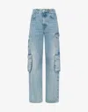 Moschino Jeans Mid-rise Straight-leg Jeans In Blue Denim