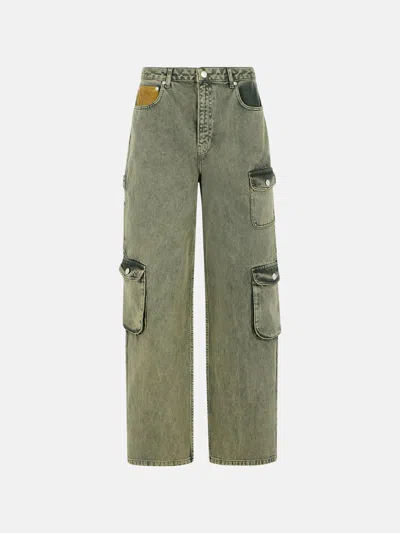 Moschino 'cargo' Grey Denim Jeans