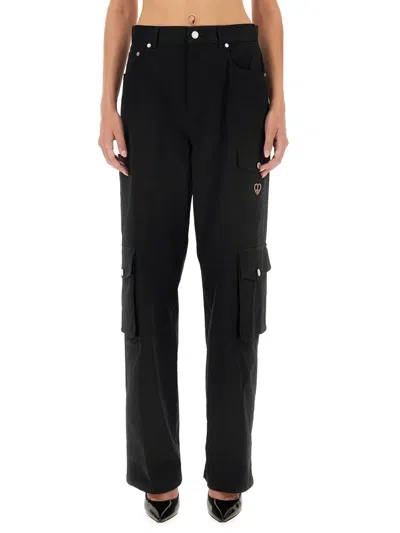 Moschino Jeans Cargo Pants In Black