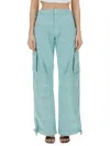 Moschino Cargo Pants In Blue