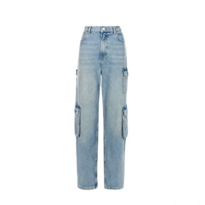 Moschino Jeans Mid-rise Straight-leg Jeans In Blue Denim