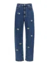 Moschino Jeans High-rise Tapered Jeans In Blue