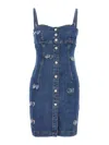 Moschino Vestido Midi - Azul In Blue