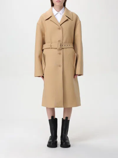 Moschino Jeans Coat  Woman Color Beige