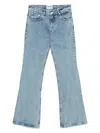 Moschino Jeans Cotton Flared Jeans