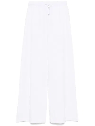 Moschino Jeans Cotton Pants In White