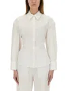 Moschino Cotton Shirt In White