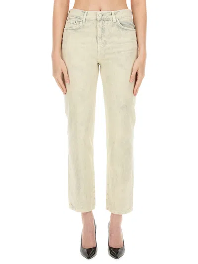 MOSCHINO JEANS CROPPED JEANS